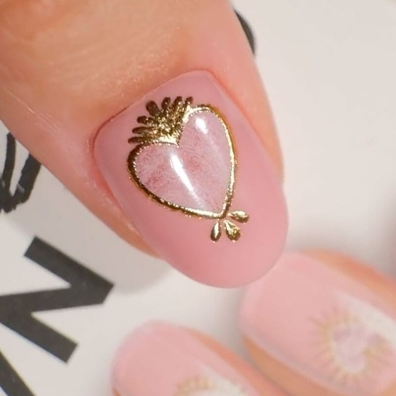 Gel Nail Strip ★ @foxicure 02 - MoYou London