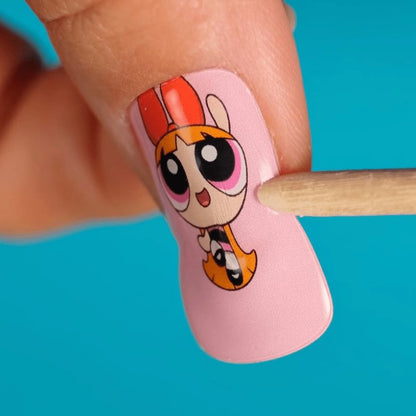 Gel Nail Strip ★ Powerpuff Girls - MoYou London