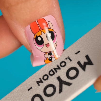 Gel Nail Strip ★ Powerpuff Girls - MoYou London