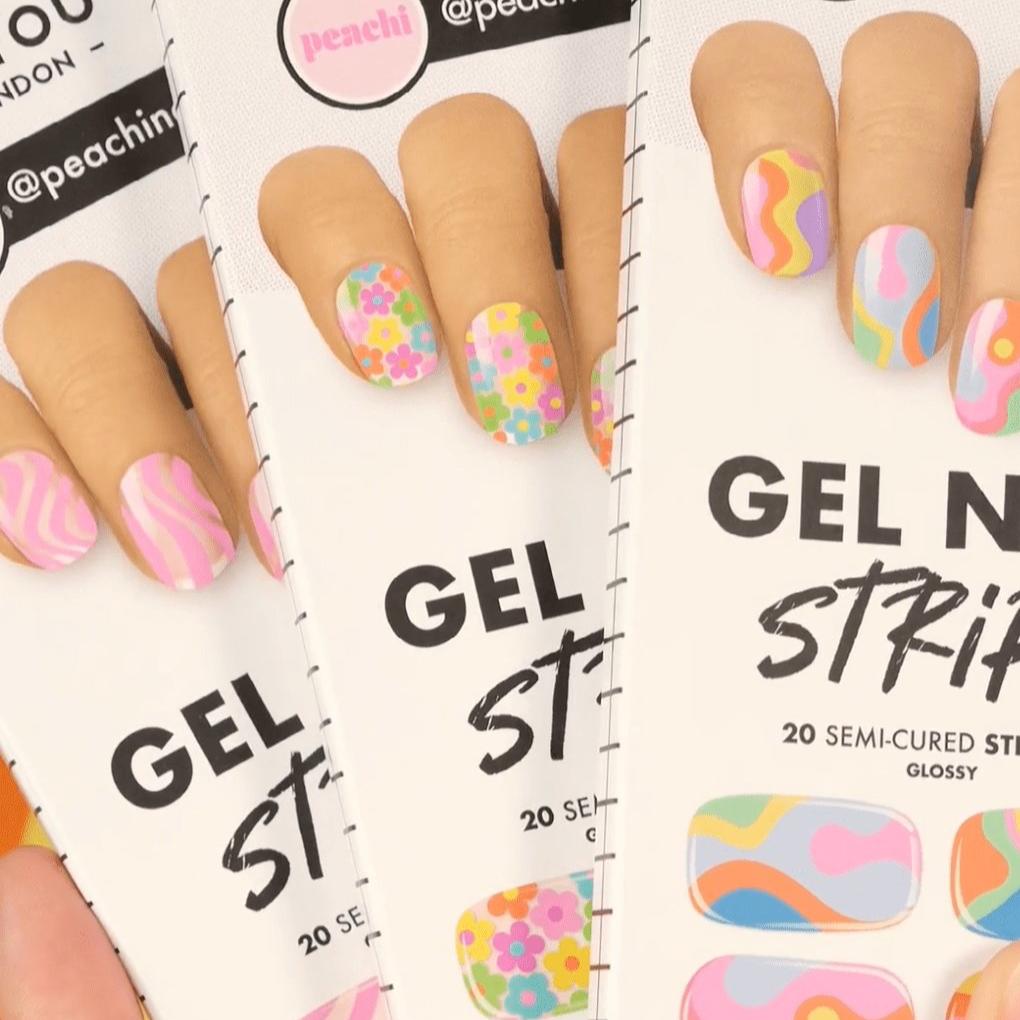 Gel Nail Strip ★ @peachinails 02 - MoYou London