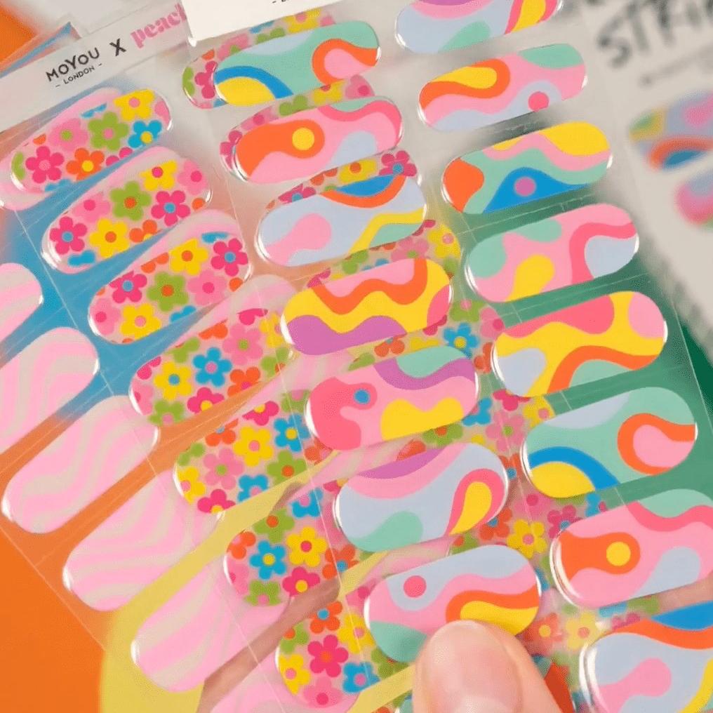 Gel Nail Strip ★ @peachinails 01 - MoYou London