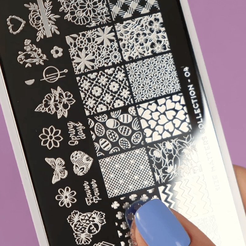 Size Matters 04 ✦ Nail Stamping Plate - MoYou London