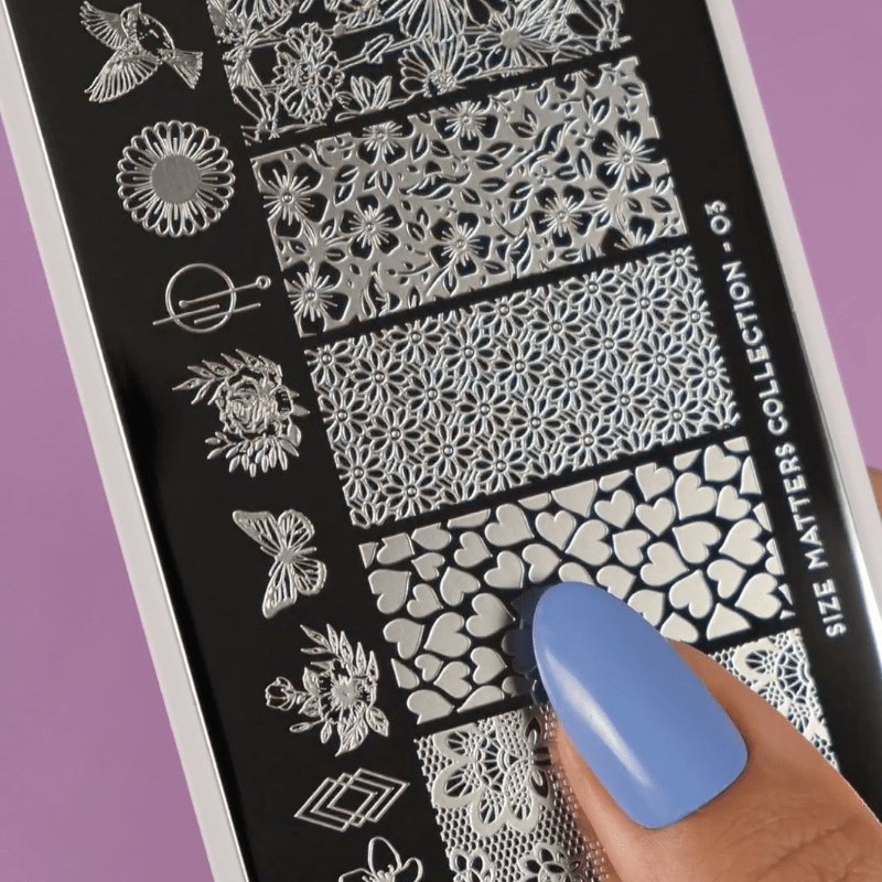 Size Matters 03 ✦ Nail Stamping Plate - MoYou London