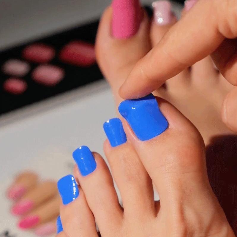 Gel Toe Strip ★ Cobalt - MoYou London