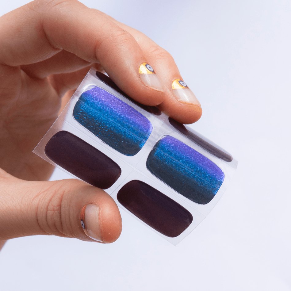 Gel Nail Strip ★ Electric Blues - MoYou London