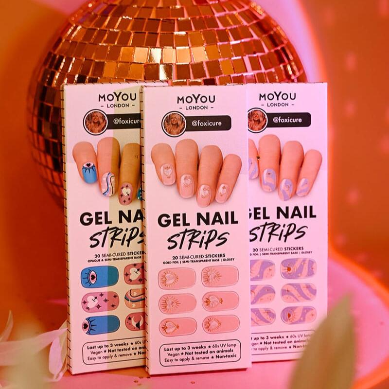 Gel Nail Strip ★ @foxicure 01 - MoYou London