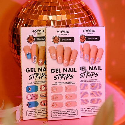 Gel Nail Strip ★ @foxicure 01 - MoYou London