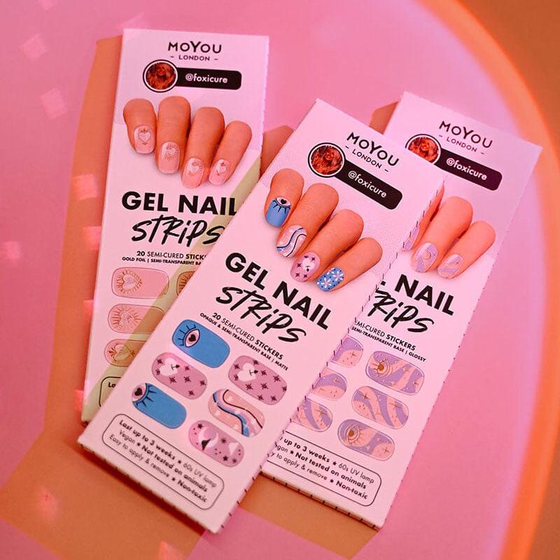 Gel Nail Strip ★ @foxicure 03 - MoYou London