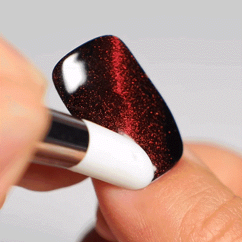 Silicone-Head Wooden Stick applicator for nails MoYou London