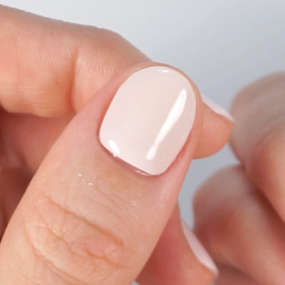 Final result of MoYou London's Gel Nail Strips applied