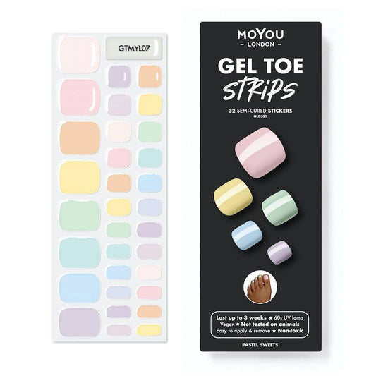 Gel Toe Strip ★ Pastel Sweets - MoYou London