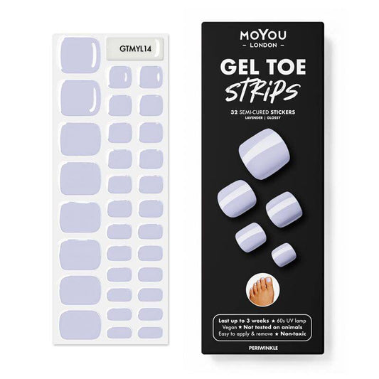 Gel Toe Strip ★ Periwinkle - MoYou London