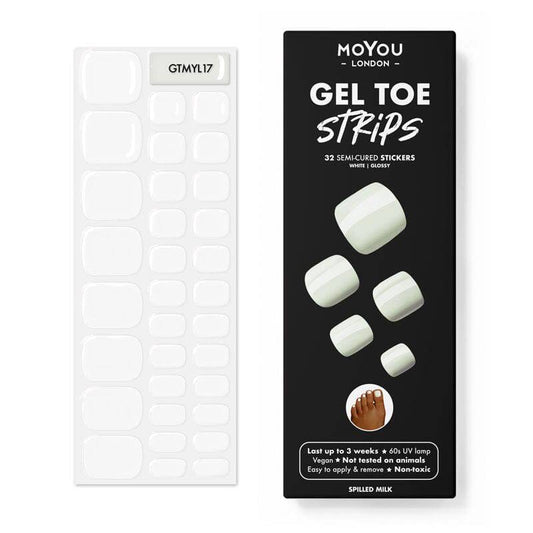 Gel Toe Strip ★ Spilled Milk - MoYou London