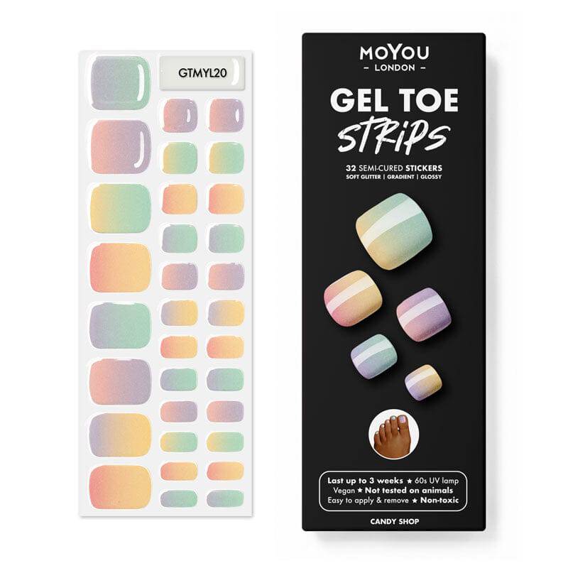 Gel Toe Strip ★ Candy Shop - MoYou London