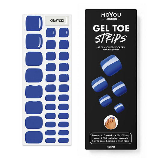 Gel Toe Strip ★ Cobalt - MoYou London