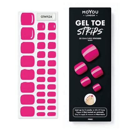 Gel Toe Strip ★ PINK! - MoYou London