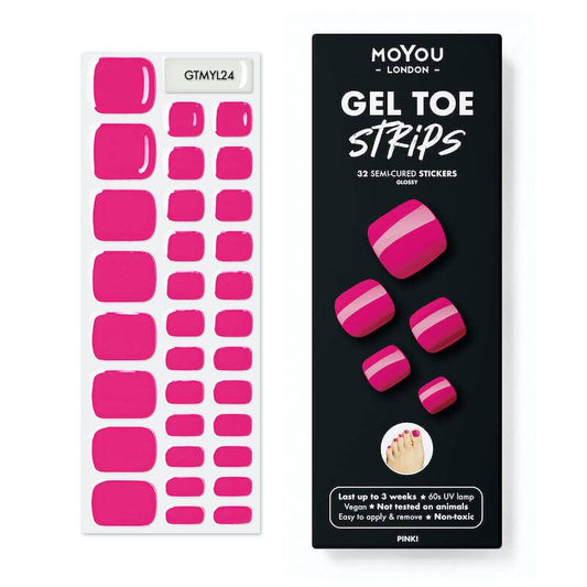 Gel Toe Strip ★ PINK! - MoYou London