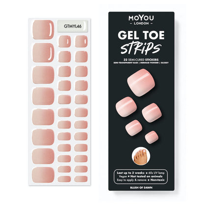 Gel Toe Strip ⭐️ ⭐️ ⭐️ Blush of Dawn - MoYou London
