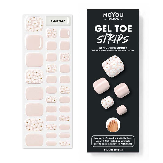 Gel Toe Strip ★ Delicate Blooms - MoYou London