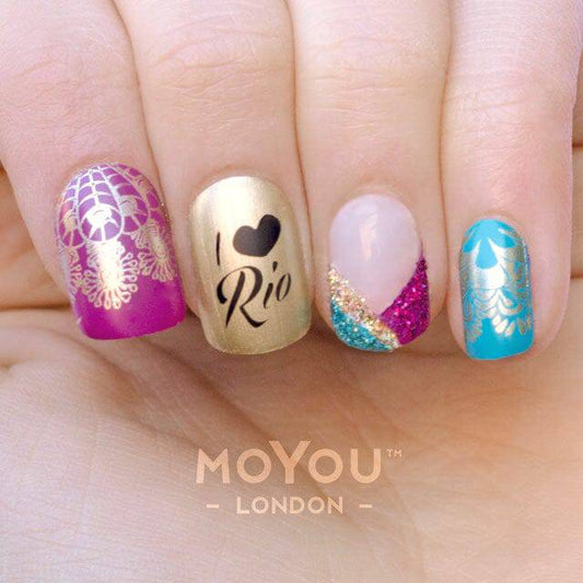 Tourist 14 ✦ Nail Stamping Plate - MoYou London
