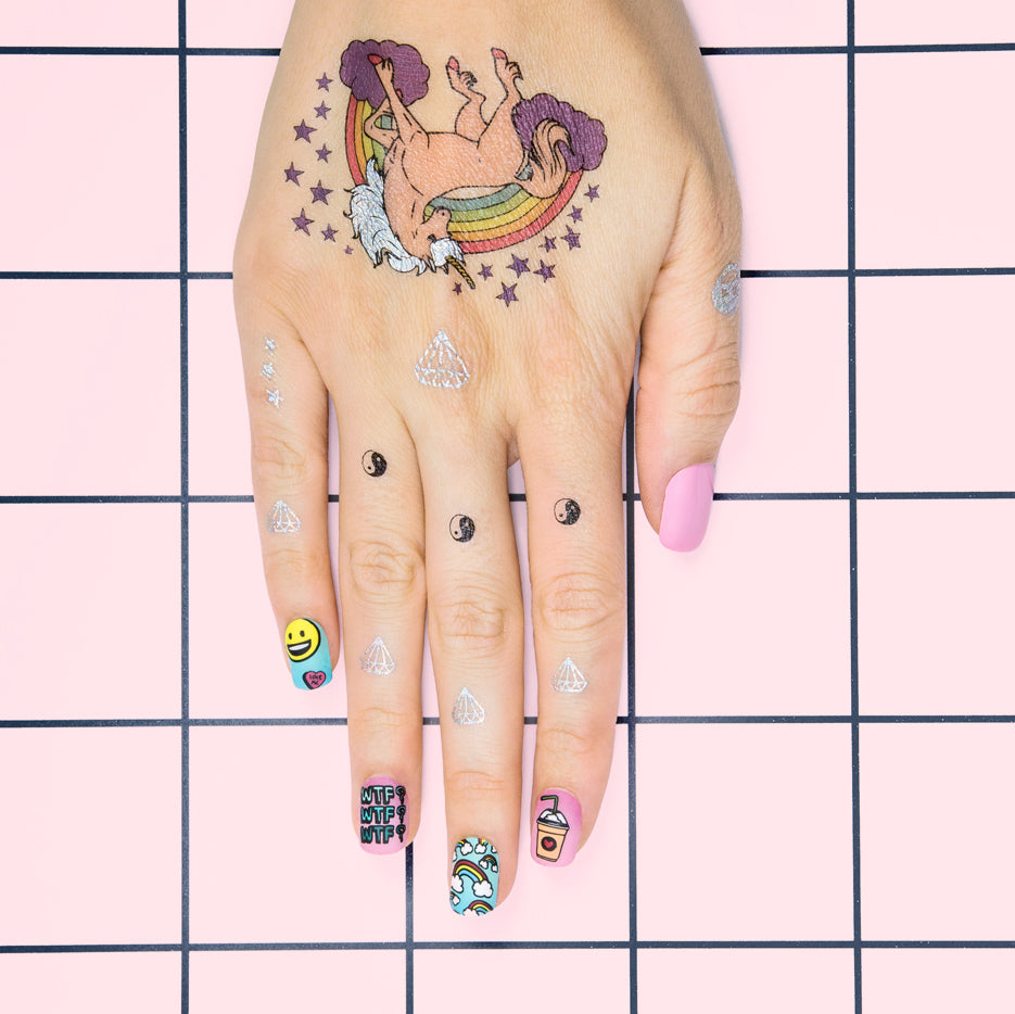 Quirky Pastel Manicure