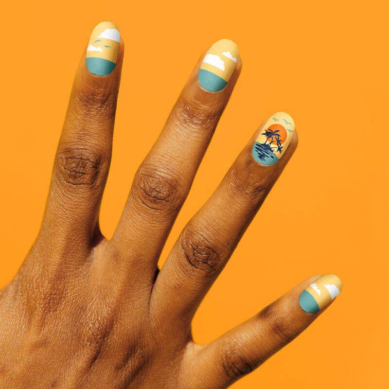 Vacay 04 ✦ Nail Stamping Plate - MoYou London