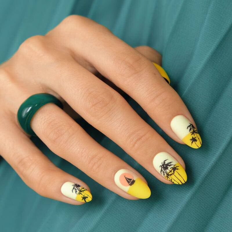 Vacay 04 ✦ Nail Stamping Plate - MoYou London