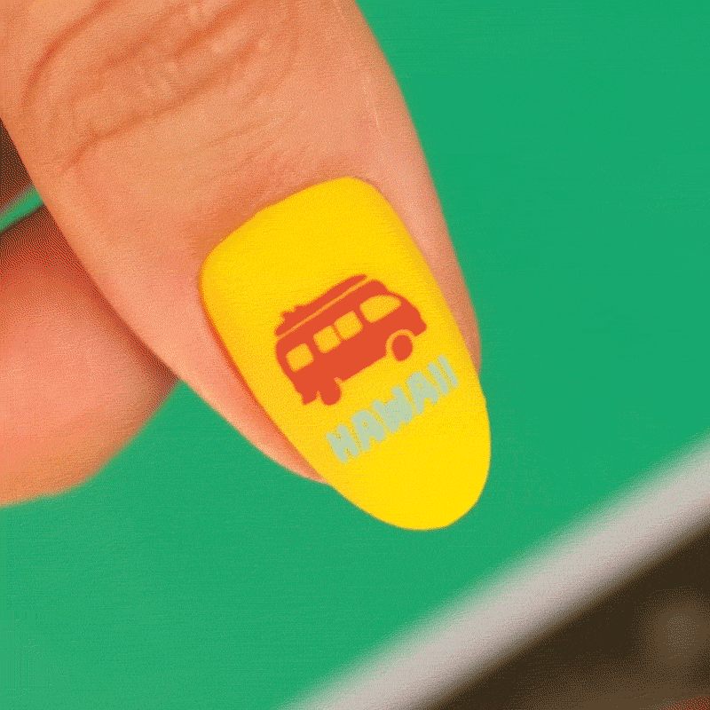 Vacay 04 ✦ Nail Stamping Plate - MoYou London