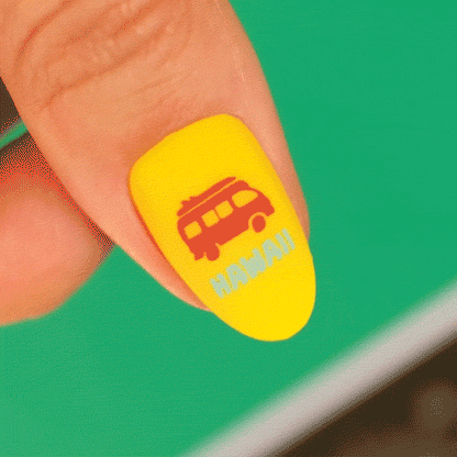 Vacay 04 ✦ Nail Stamping Plate - MoYou London