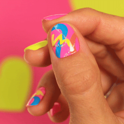Gel Nail Strip ★ Messing Around - MoYou London