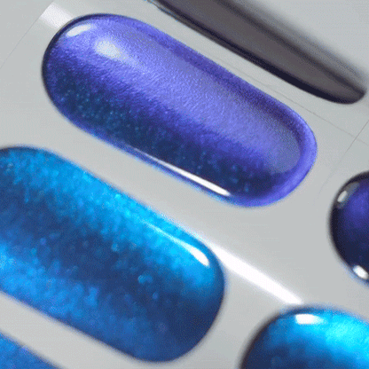 Gel Nail Strip ★ Electric Blues - MoYou London