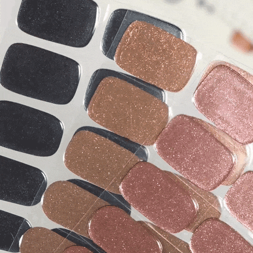 Gel Nail Strip ★ Metallic Rose - MoYou London