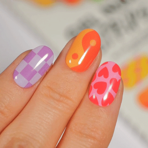 Gel Nail Strip ★ @nail.huns 01 - MoYou London
