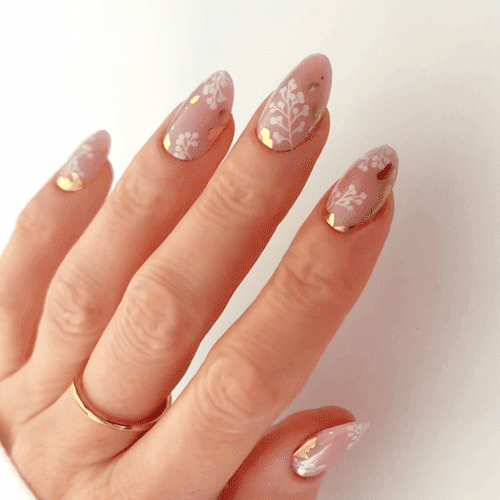 Gel Nail Strip @paiwaloves 05  special Christmas edition gel polish stickers by MoYou London