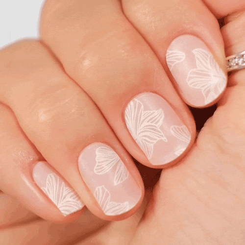 Gel Nail Strip ★ Floral Whisper - MoYou London