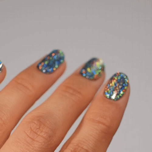 Gel Nail Strip ★ Floating in Space - MoYou London