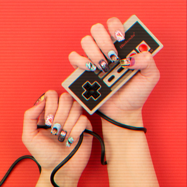 Retro Videogame Manicure