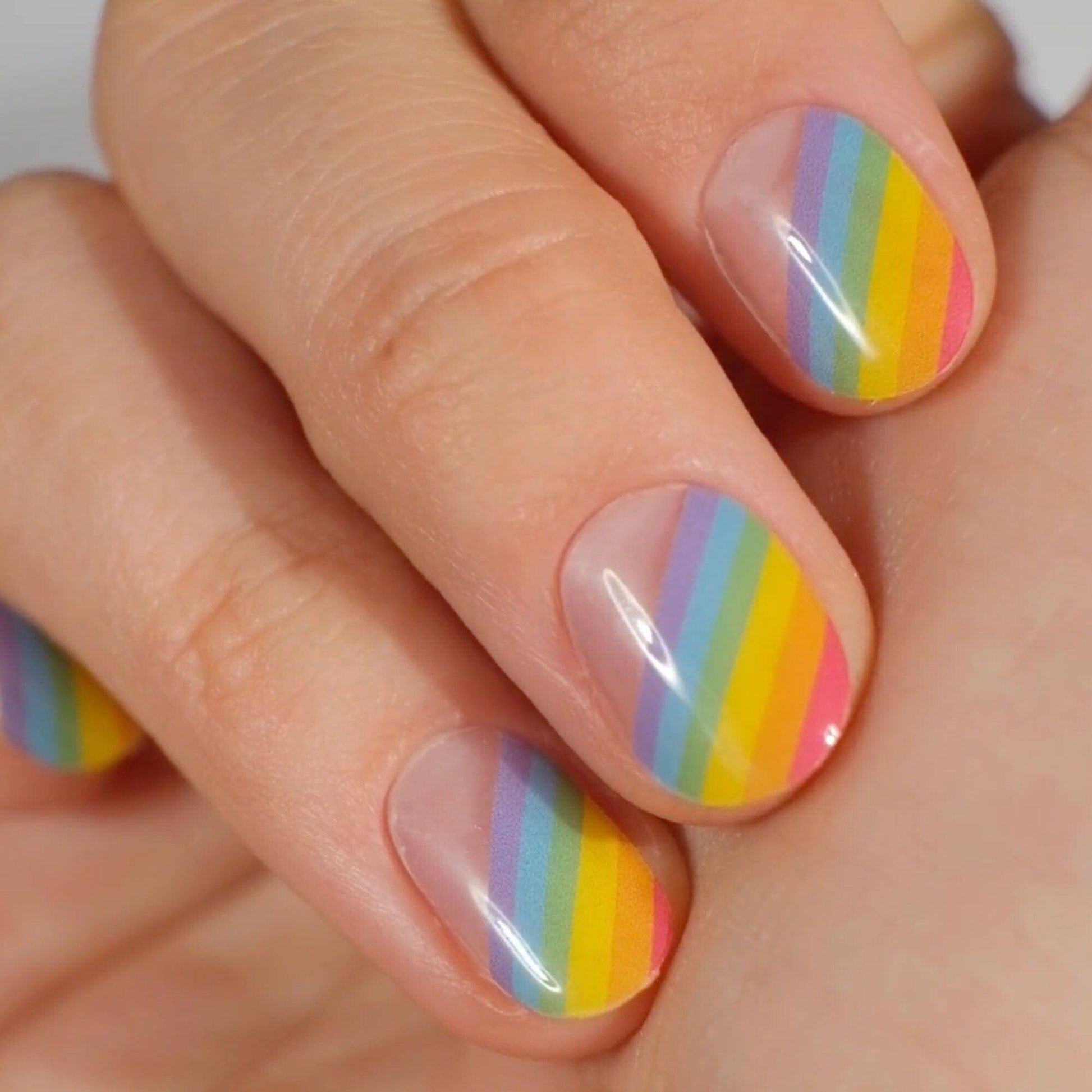 Gel Nail Strip ★ She's a Rainbow - MoYou London