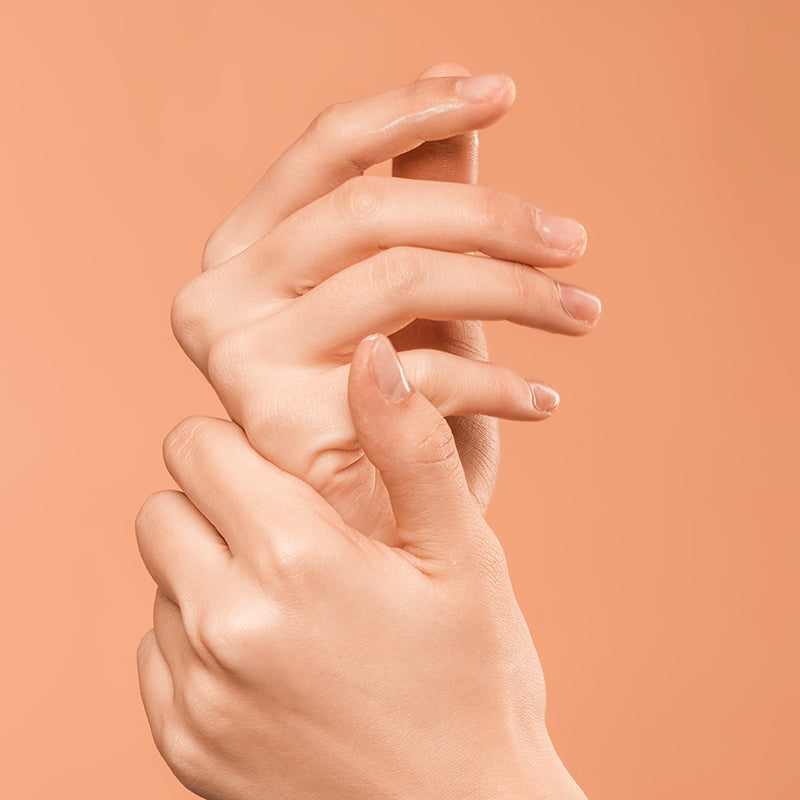Clean dry hands