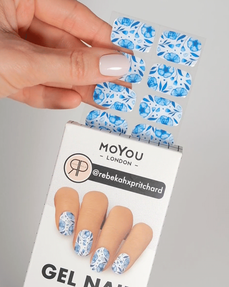 Gel Nail Strip ★ @rebekahxpritchard 04 - MoYou London