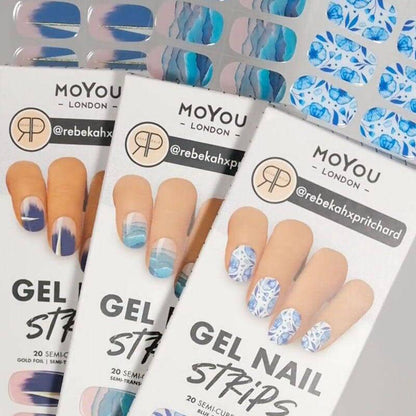Gel Nail Strip ★ @rebekahxpritchard 06 - MoYou London