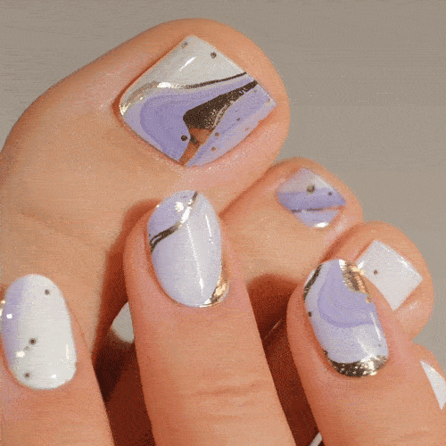 Gel Nail Strip ⭐️ ⭐️ ⭐️ Amethyst Allure - MoYou London