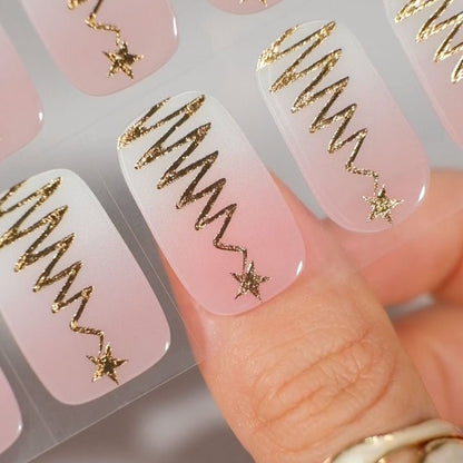 Gel Nail Strip ★ Starlit Pines - MoYou London