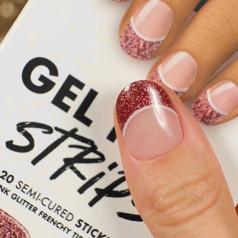 Gel Nail Strip ★ Champagne Tips - MoYou London