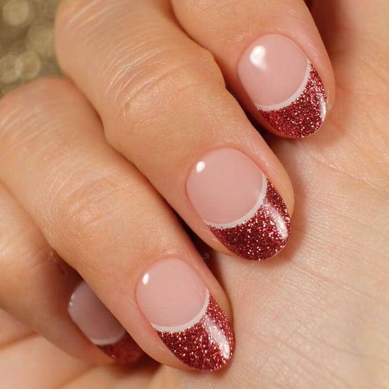 Gel Nail Strip ★ Champagne Tips - MoYou London