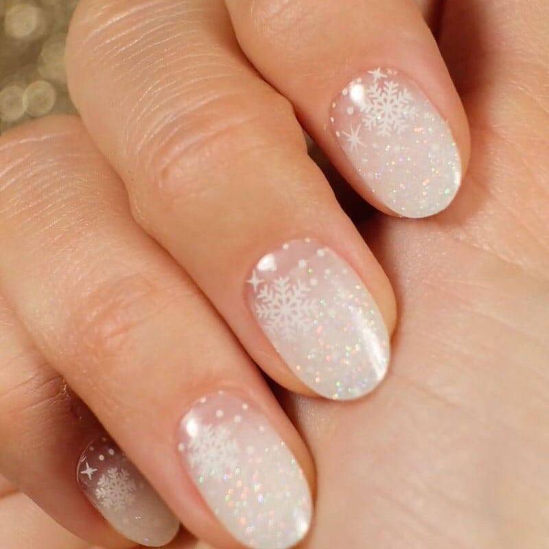 Gel Nail Strip ★ Snow Fall - MoYou London