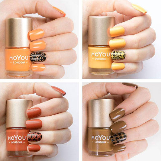 Amber Leaves ★ Nail Polish Bundle - MoYou London