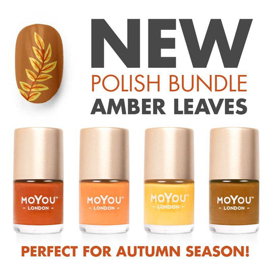 Amber Leaves ★ Nail Polish Bundle - MoYou London