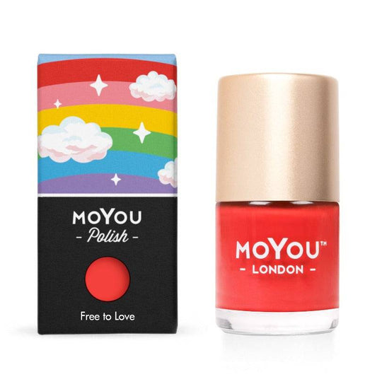 Premium Nail Polish - Free to Love - MoYou London