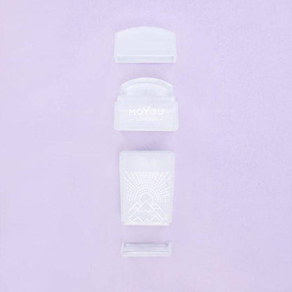 3 in 1 ✦ Super Clear Rectangular Stamper & Scraper - MoYou London